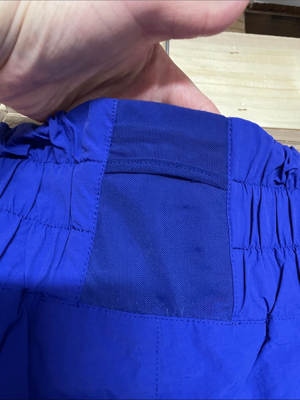 Zenana size XL Royal Blue Color Athletic Shorts Relaxed Fit with Built-in Panty - Picture 6 of 7